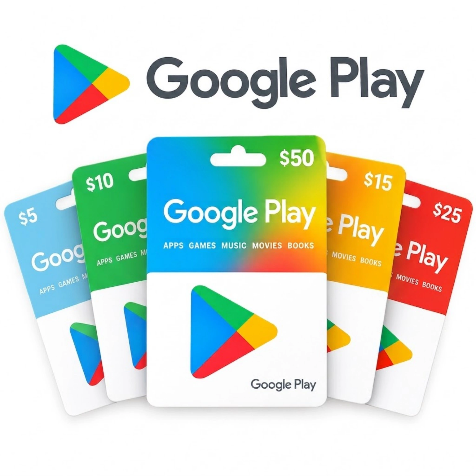 Google play Cards